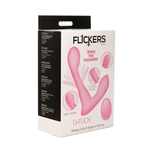 Flickers G-Flick G-Spot Vibrator with Remote