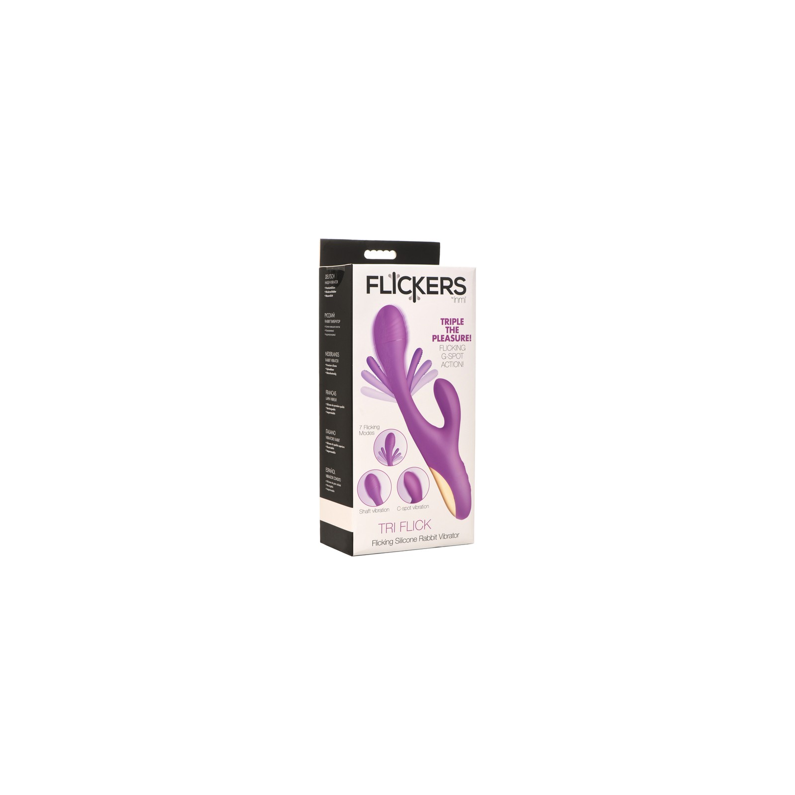 Flickers Vibrador Conejo Tri-Flick