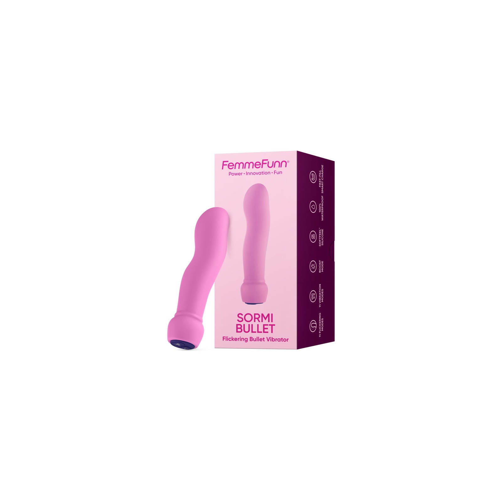 Vibrador Bullet Feminino Sormi Rosa