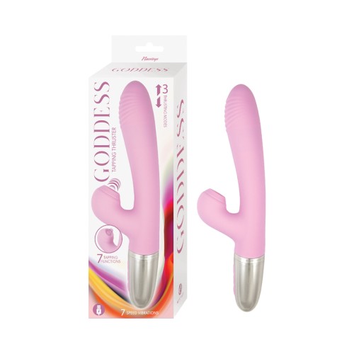 Goddess Tapping Thruster Pink - Premium Pleasure Toy