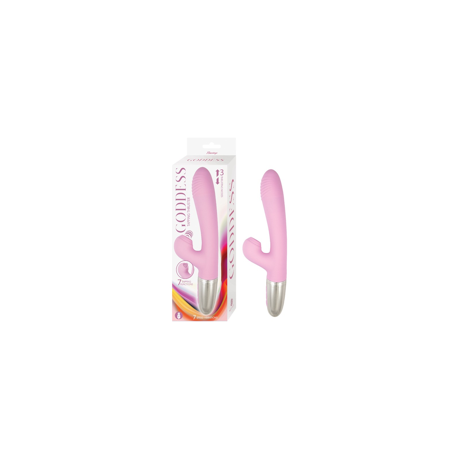 Goddess Tapping Thruster Pink - Premium Pleasure Toy