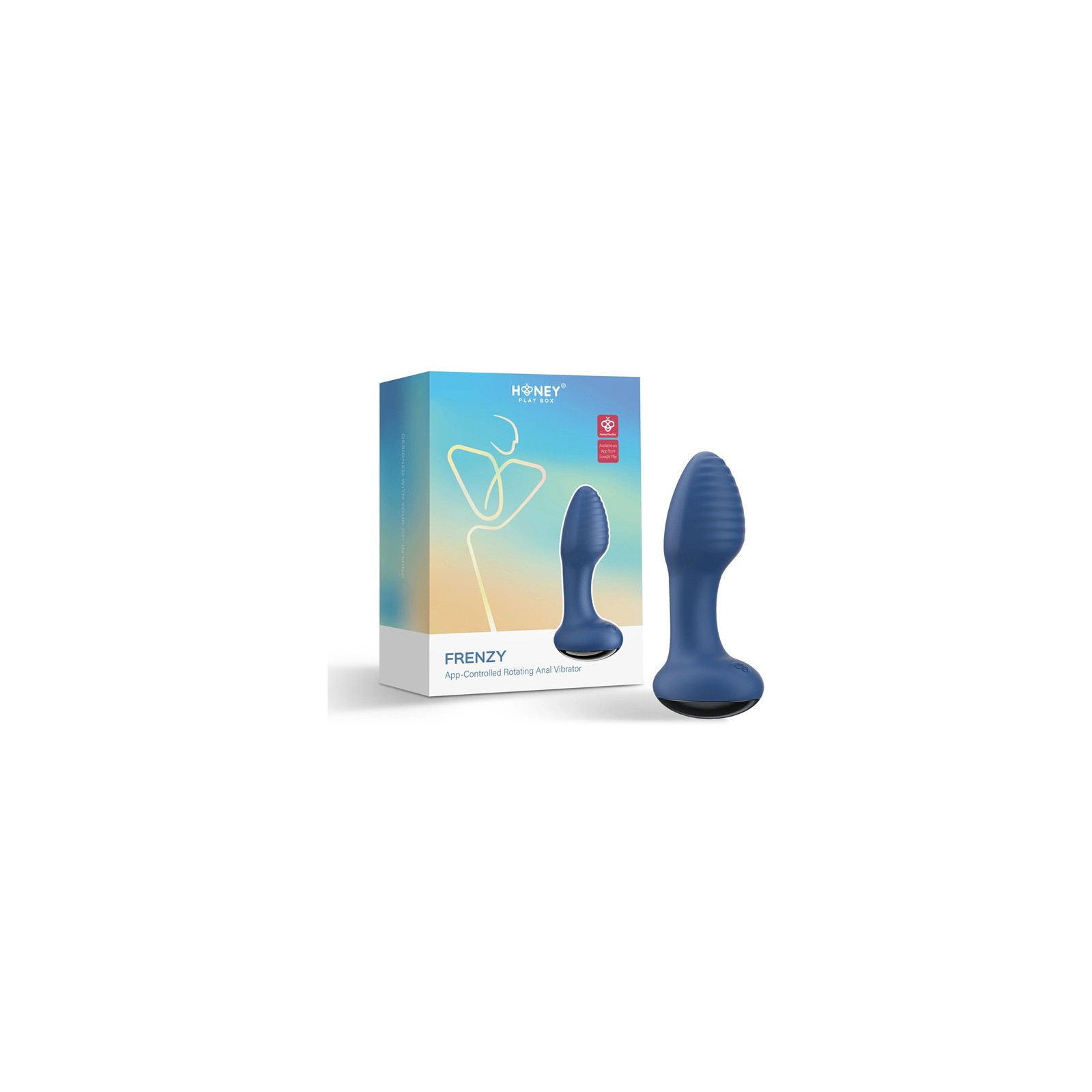 Plug Anal Frenzy Honey Play Box - Controlado por App Placer Intenso