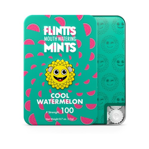 Flintts Mints Cool Watermelon for Dry Mouth Relief