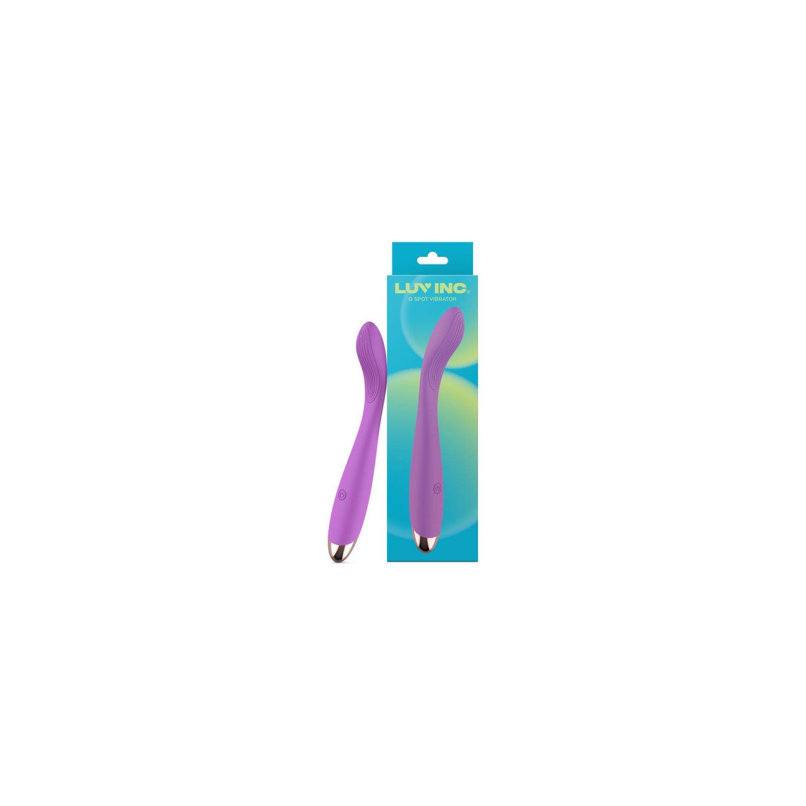 Vibrador para Punto G Luv Inc Gv92 Púrpura