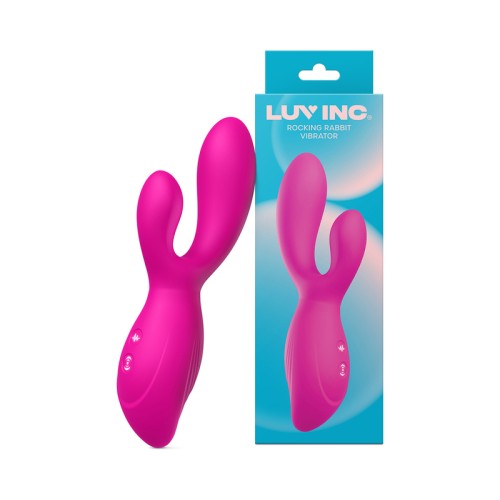 Luv Inc RR94 Rocking Rabbit Vibrator Pink - Ultimate Pleasure