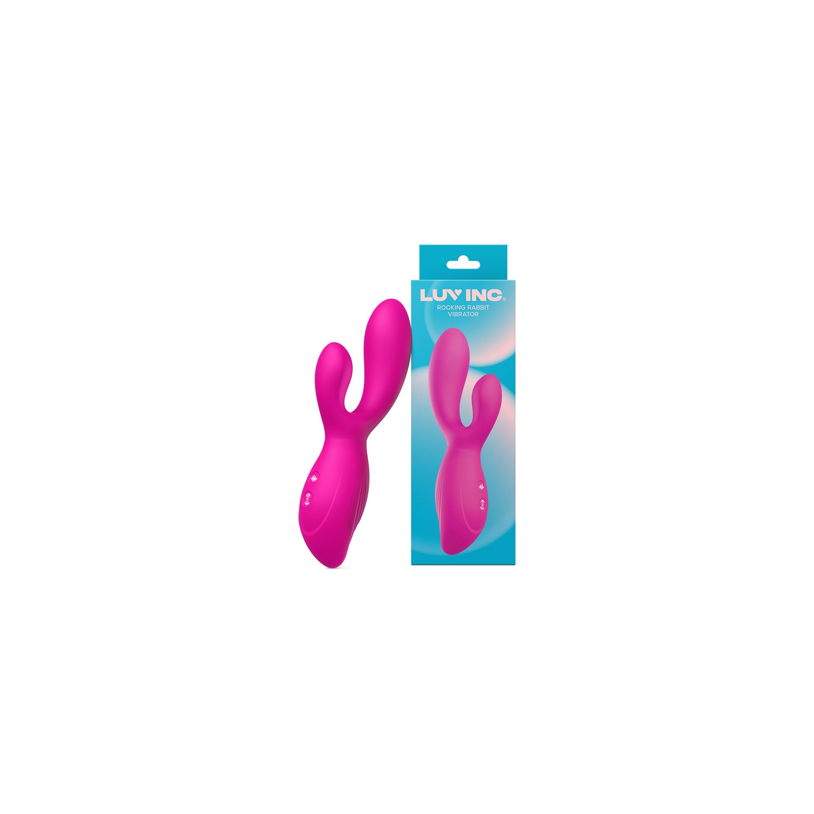 Luv Inc RR94 Conejito Vibrador Oscilante Rosa - Placer Definitivo