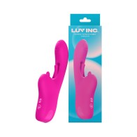 Luv Inc Tr46 Tapping Tongue Rabbit Vibrator Pink