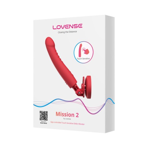 Lovense Mission 2 Dildo Vibrador - Tecnología Touch-Sense