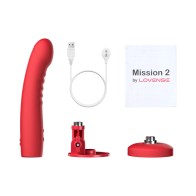 Lovense Mission 2 Dildo Vibrador - Tecnología Touch-Sense