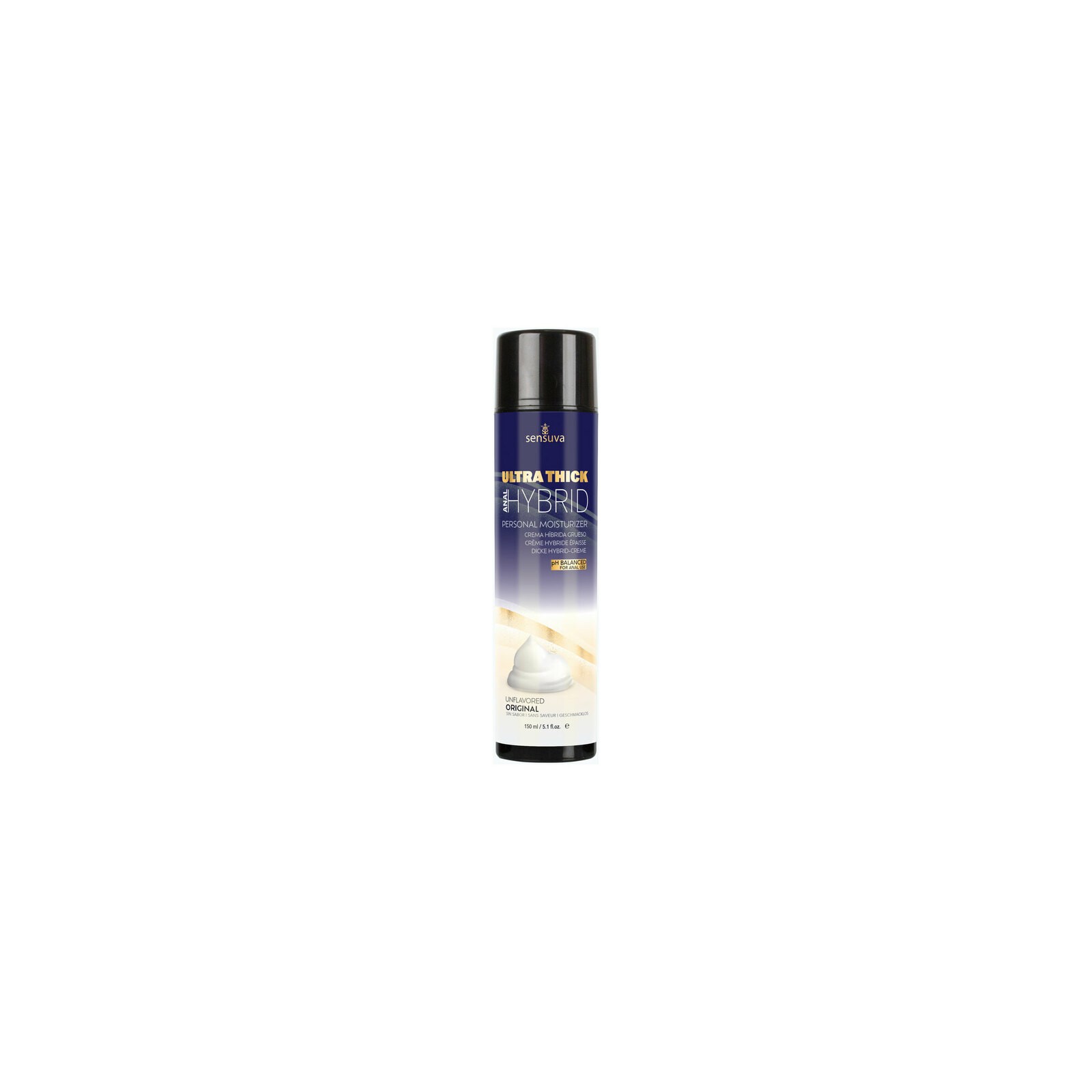 Sensuva Ultra-Thick Anal Hybrid Personal Moisturizer for Comfort