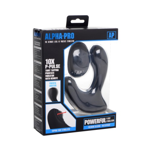 Alpha-Pro Tapping & Vibrating Prostate Stimulator