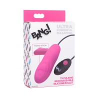 BANG! 7X Pulsing Rechargeable Bullet - Intense Pleasure