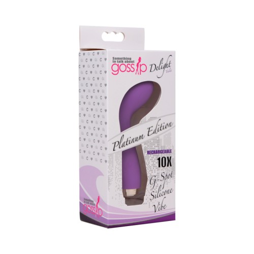 Gossip 10X Delight G-Spot Silicone Vibe | Travel-Friendly Pleasure