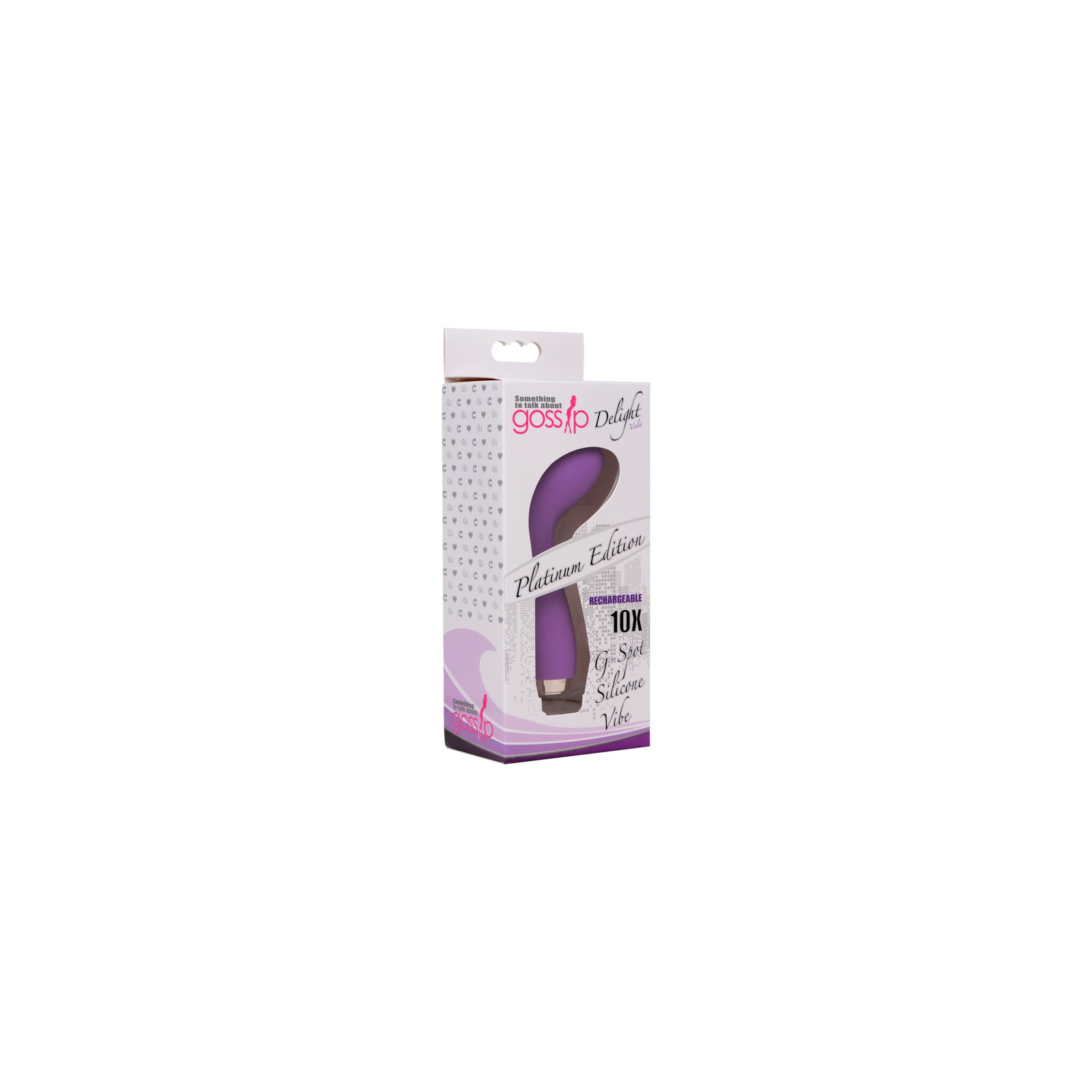 Vibrador de Silicona Delicia G-Spot Gossip 10X | Placer Amigable para Viajar