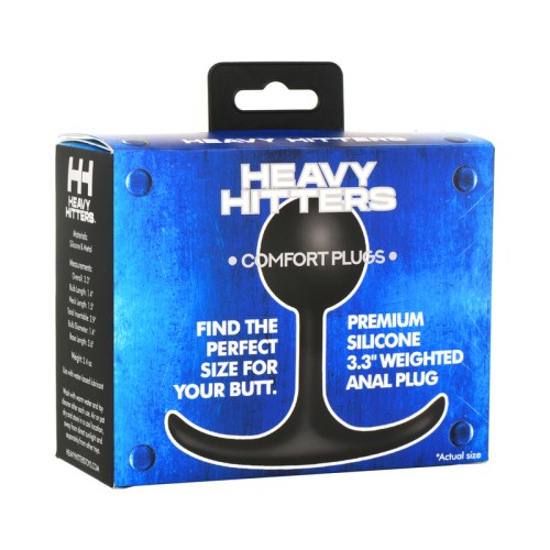 Heavy Hitters Comfort Plugs - 3.3in Weighted Round Plug