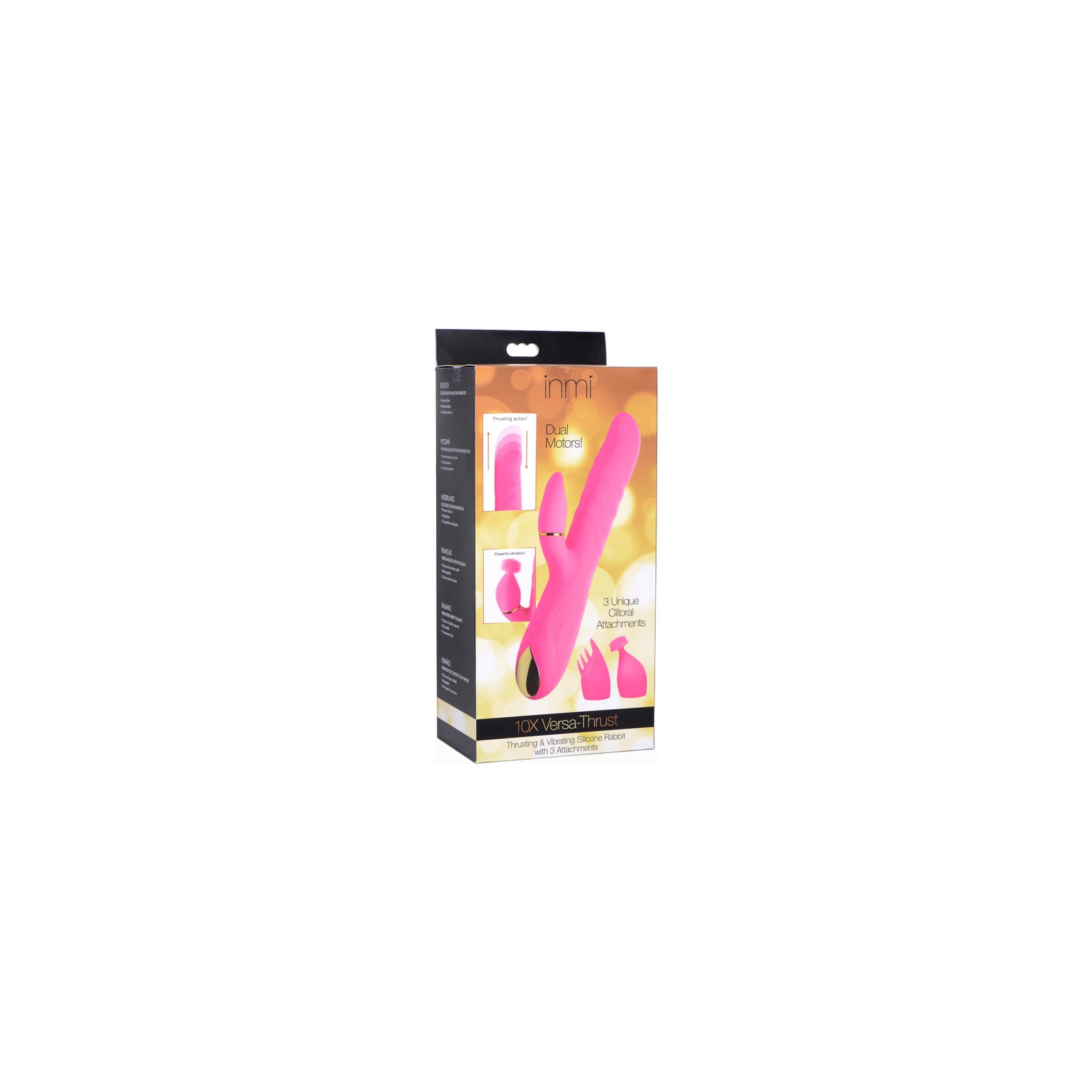 INMI 10X Versa-Thrust Cone Vibrador Silicona