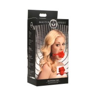 Master Series Blossom Silicone Rose Gag