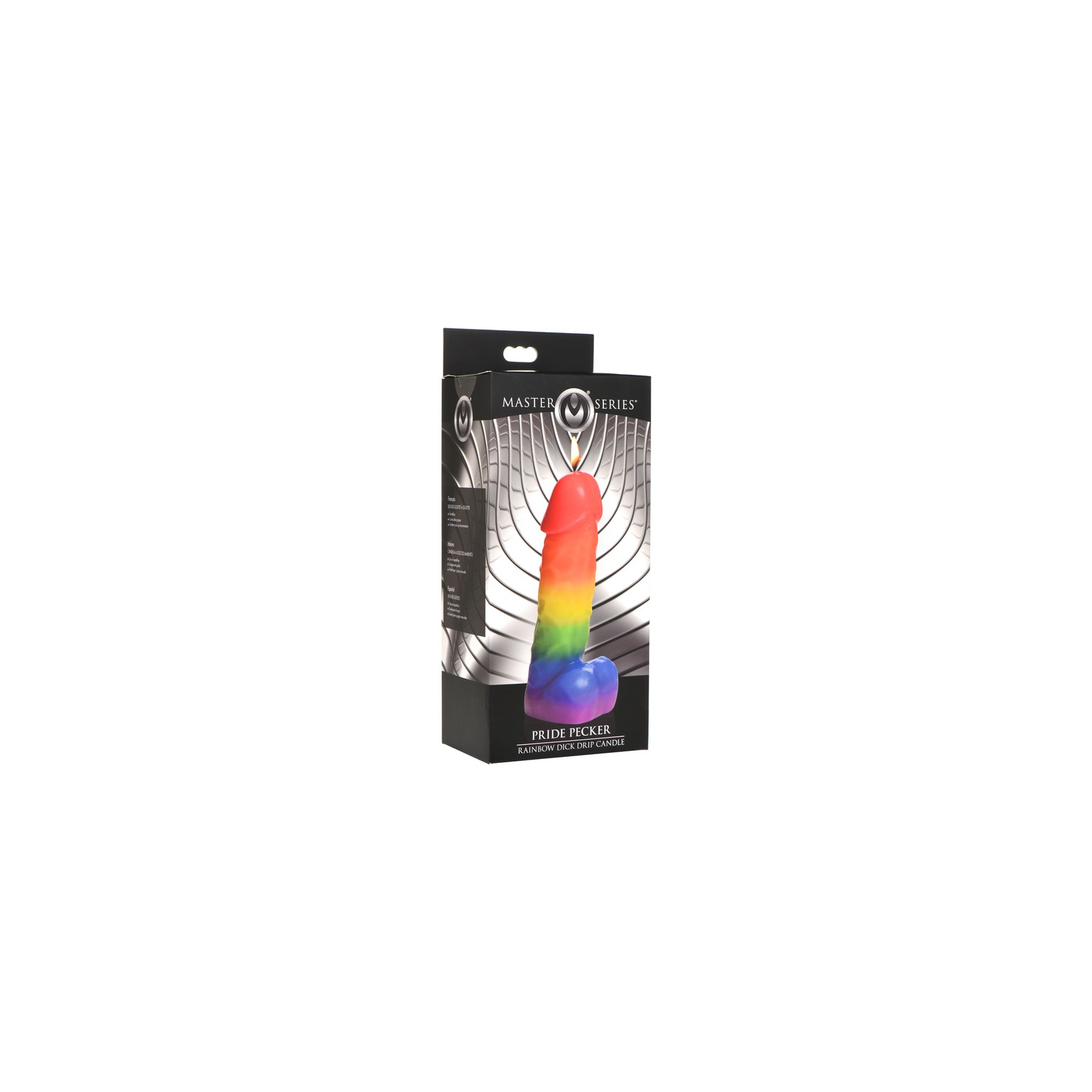 Master Series Pride Pecker Candle for Playful Ambience