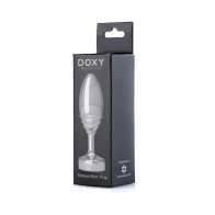 Plug Anal Ribeteado de Metal Doxy