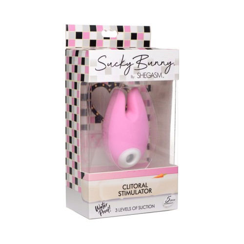 Shegasm Sucky Bunny Clitoral Stimulator - Vibrant and Powerful