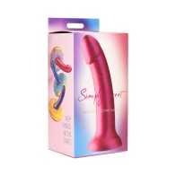 Dildo de Silicona Metálica Simply Sweet de 7 in.