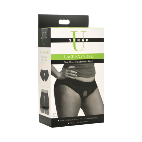 Arnés de Panty Crotchless Strap U Lace Envy