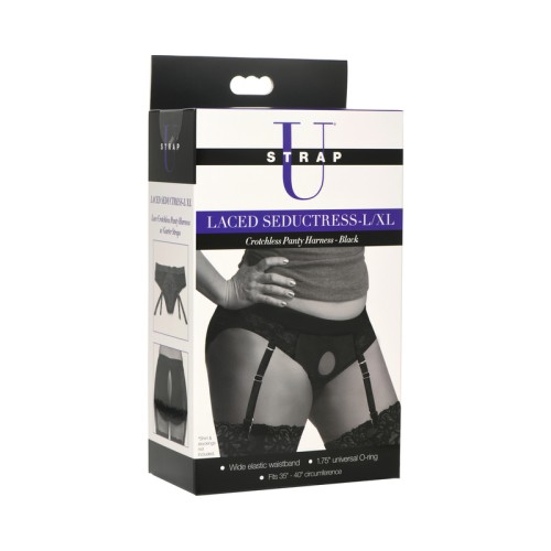 Strap U Laced Seductress Panty Harness