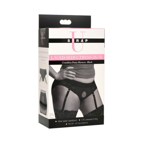 Strap U Laced Seductress Panty Harness