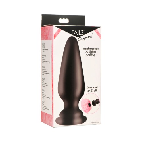 Tailz Snap-On Anal Plug - Customizable Pleasure