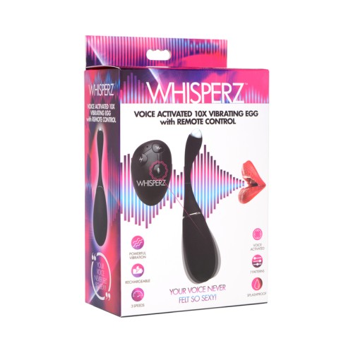 Huevo Vibrador Whisperz Activado por Voz