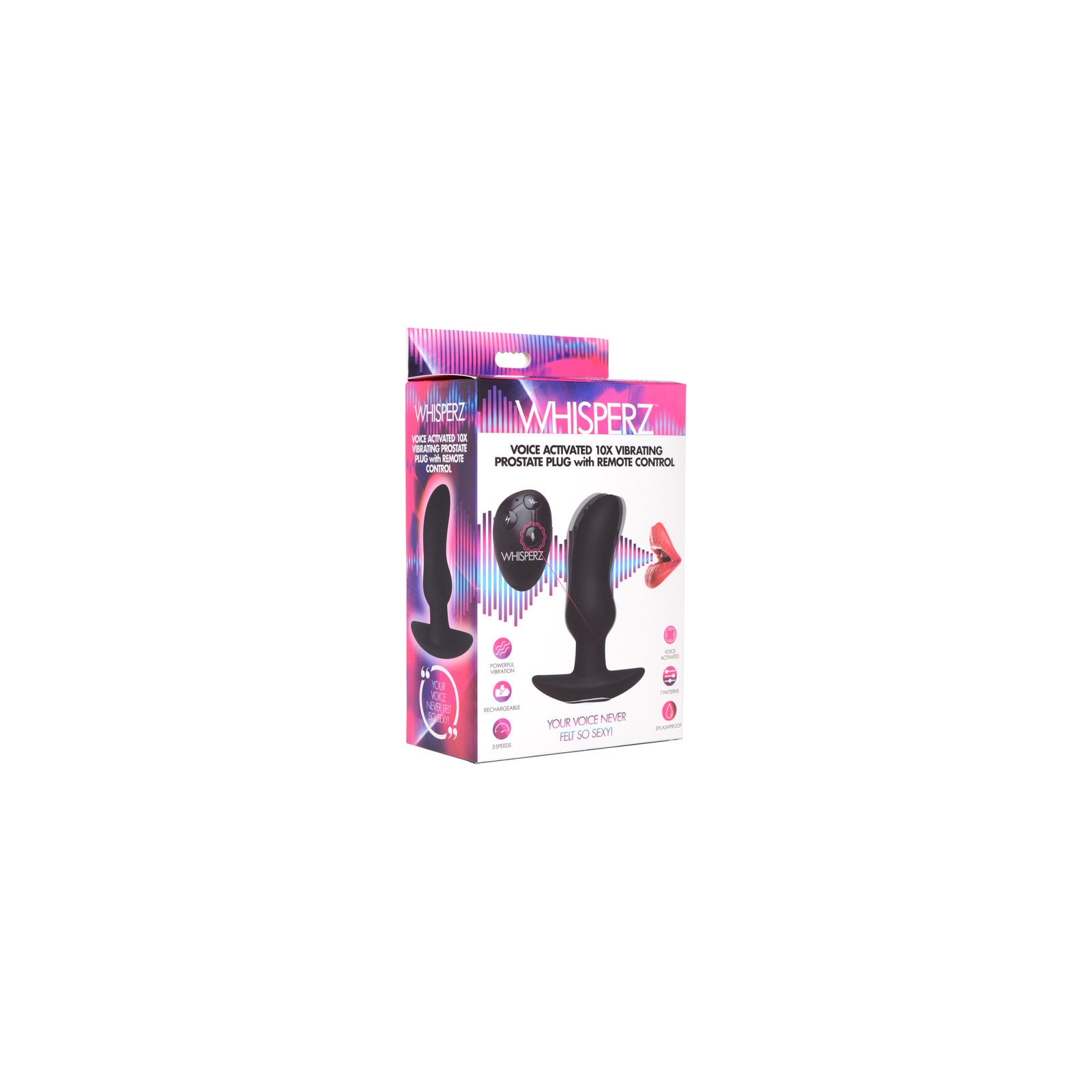 Whisperz Voice Controlled Prostate Plug for Couples