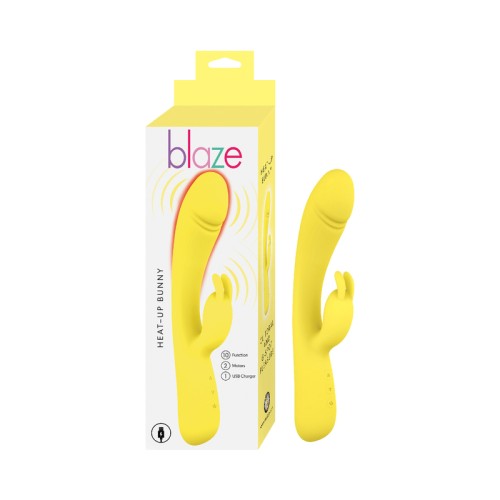 Blaze Heat-Up Bunny Vibrator with 10 Functions