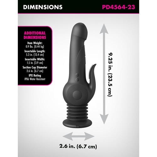 Fetish Fantasy Series Pogo Thruster Black