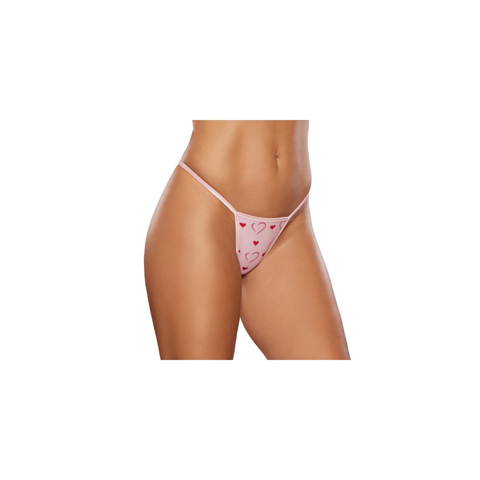 Allure G-String Panty Heart