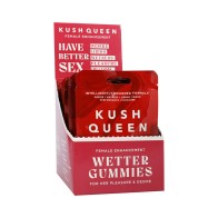 Kush Queen Wetter Gummies for Female Enhancement | 12 Pack