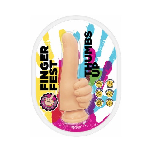 Finger Fest Dedo Pulgar Dildo Beige