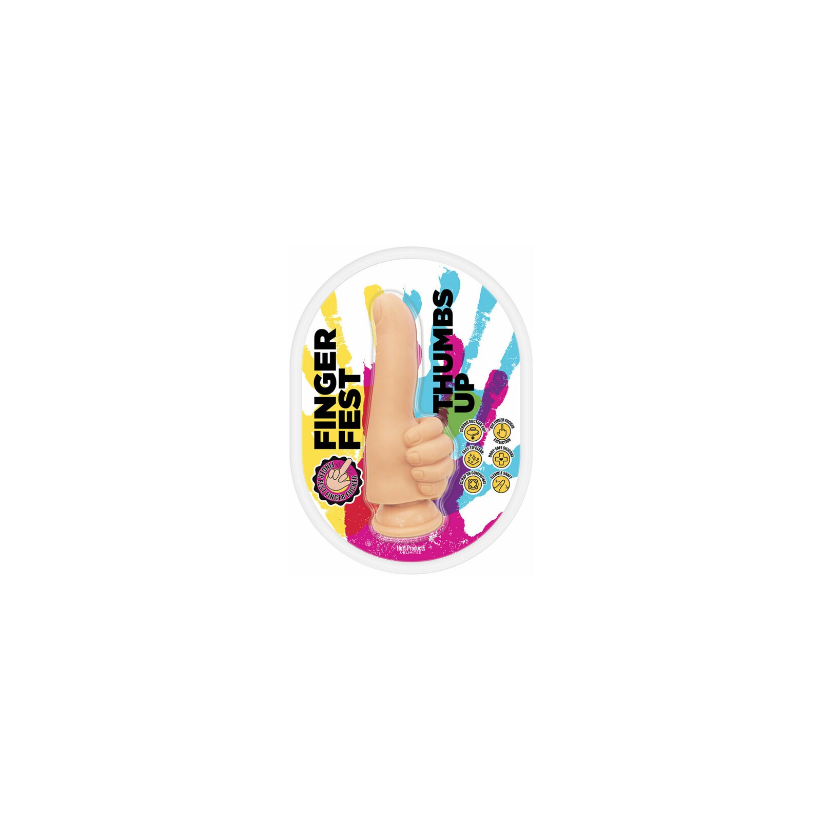 Finger Fest Dedo Pulgar Dildo Beige