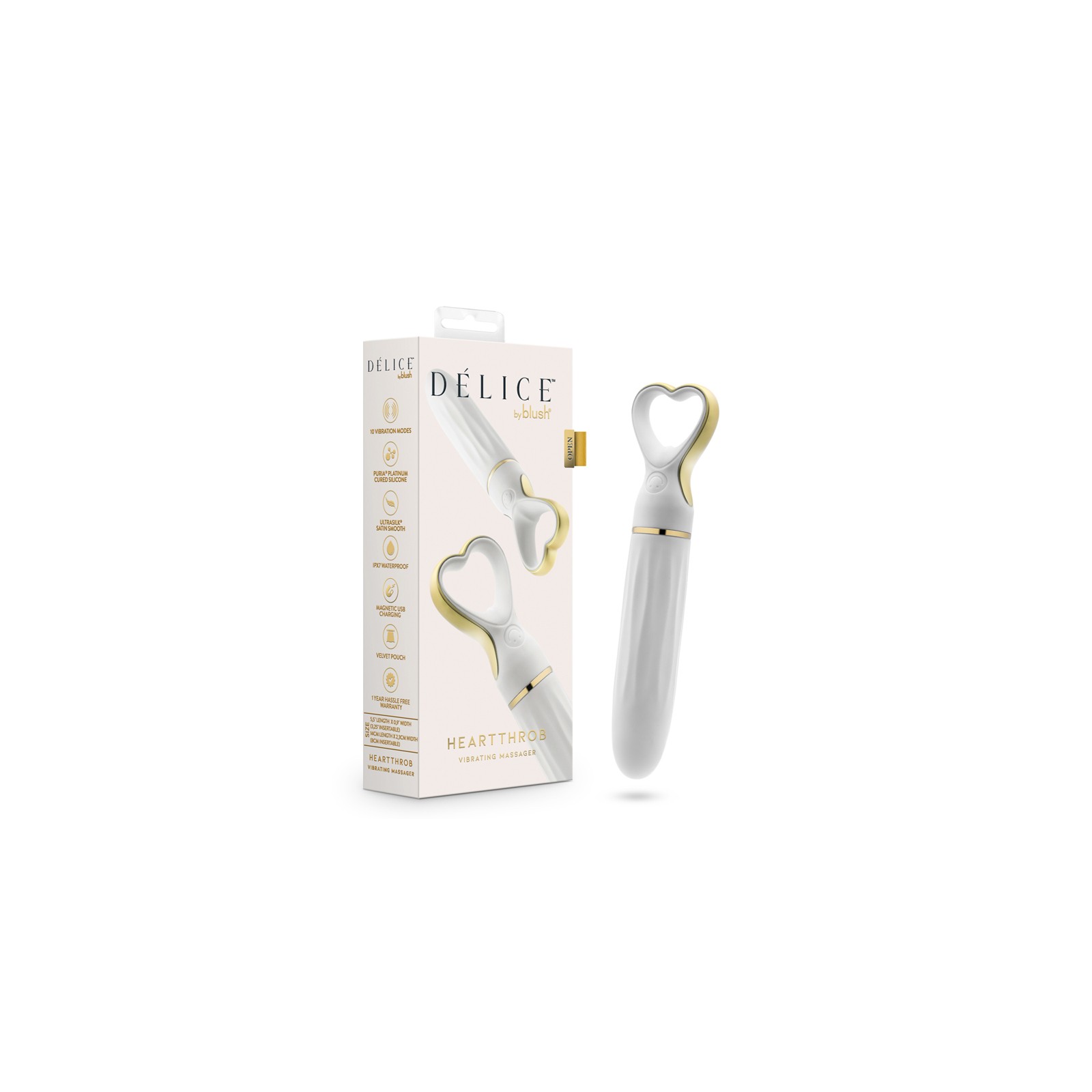 Delice Heartthrob Vibrator for ultimate pleasure