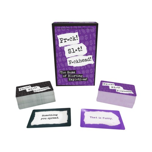 Pr*ck! Sl*t! Assh*le! Party Game for Outrageous Fun