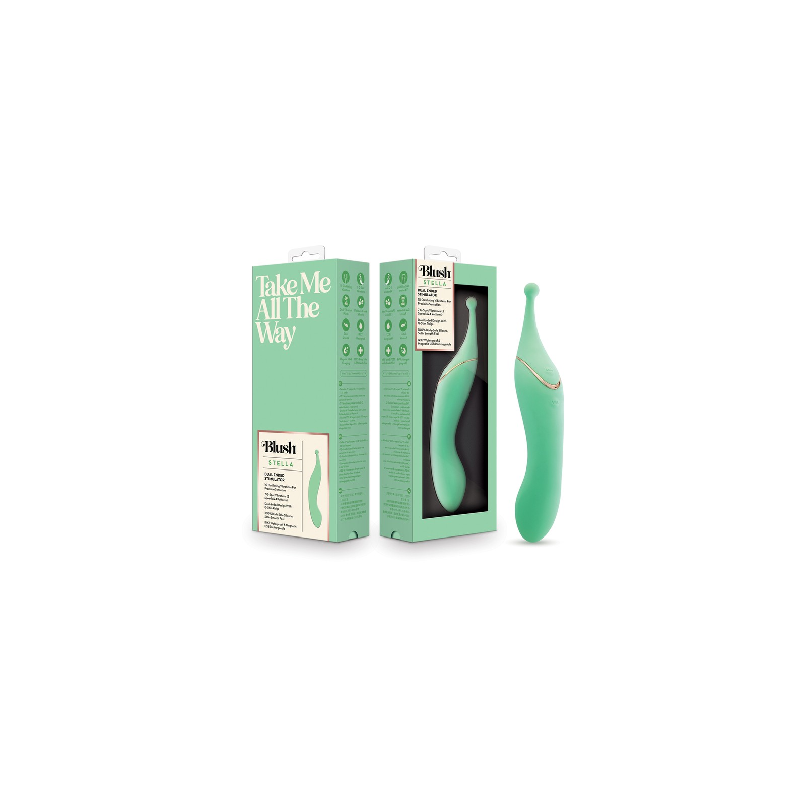 Blush Collection Stella Green Dual-Ended Wand