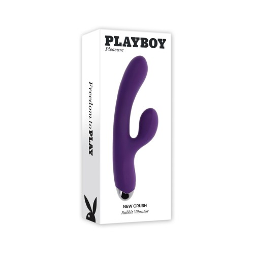 Playboy New Crush Silicone Rabbit Vibrator