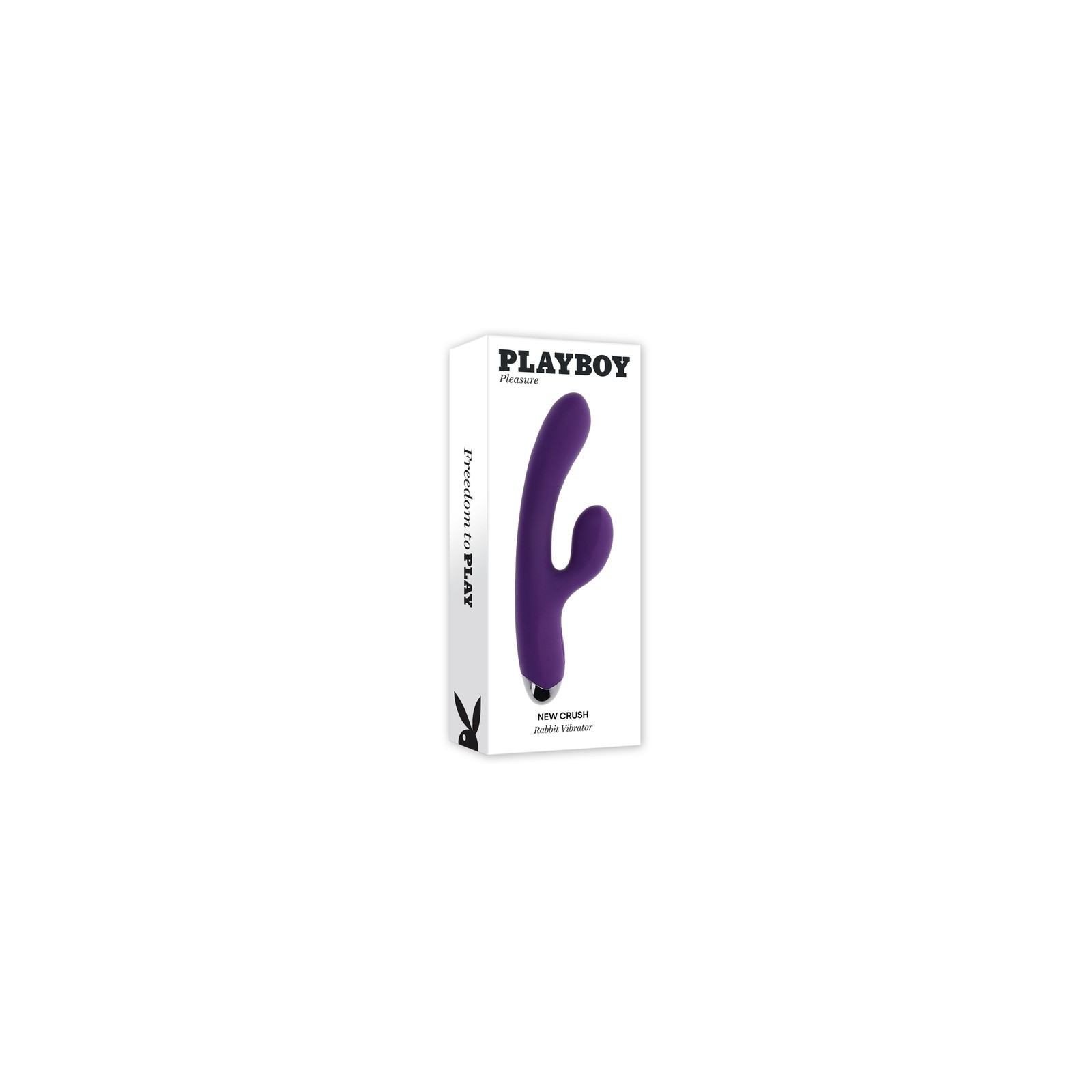 Playboy New Crush Silicone Rabbit Vibrator