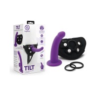 Set de Dildo de Silicona TILT de Together Vibes para el Placer Definitivo