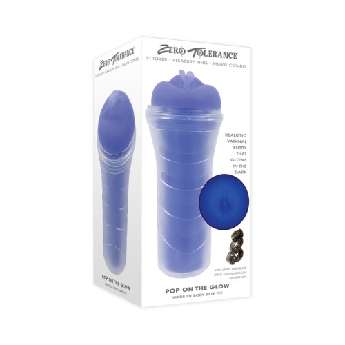 Zero Tolerance Glow in the Dark Stroker - Realistic Pleasure