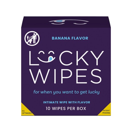 Sweetums Banana Flavor Lucky Wipes