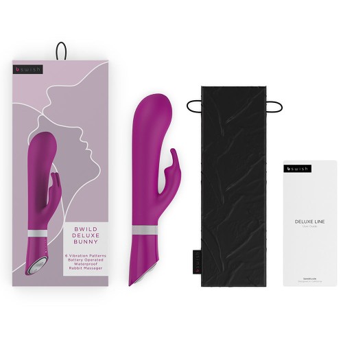 Vibrador Bwild Deluxe Bunny para Placer Supremo