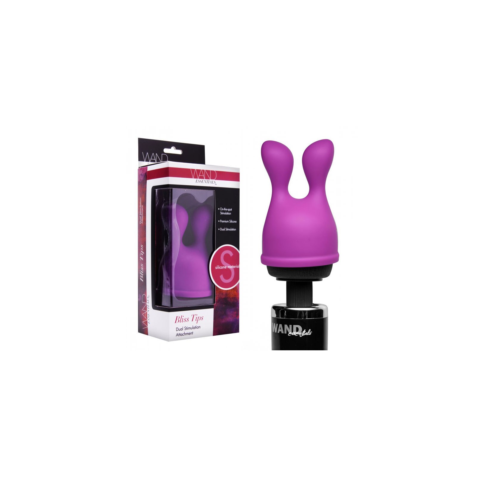 Buy Wand Essentials Bliss Tips Dual Stimulation Attachment