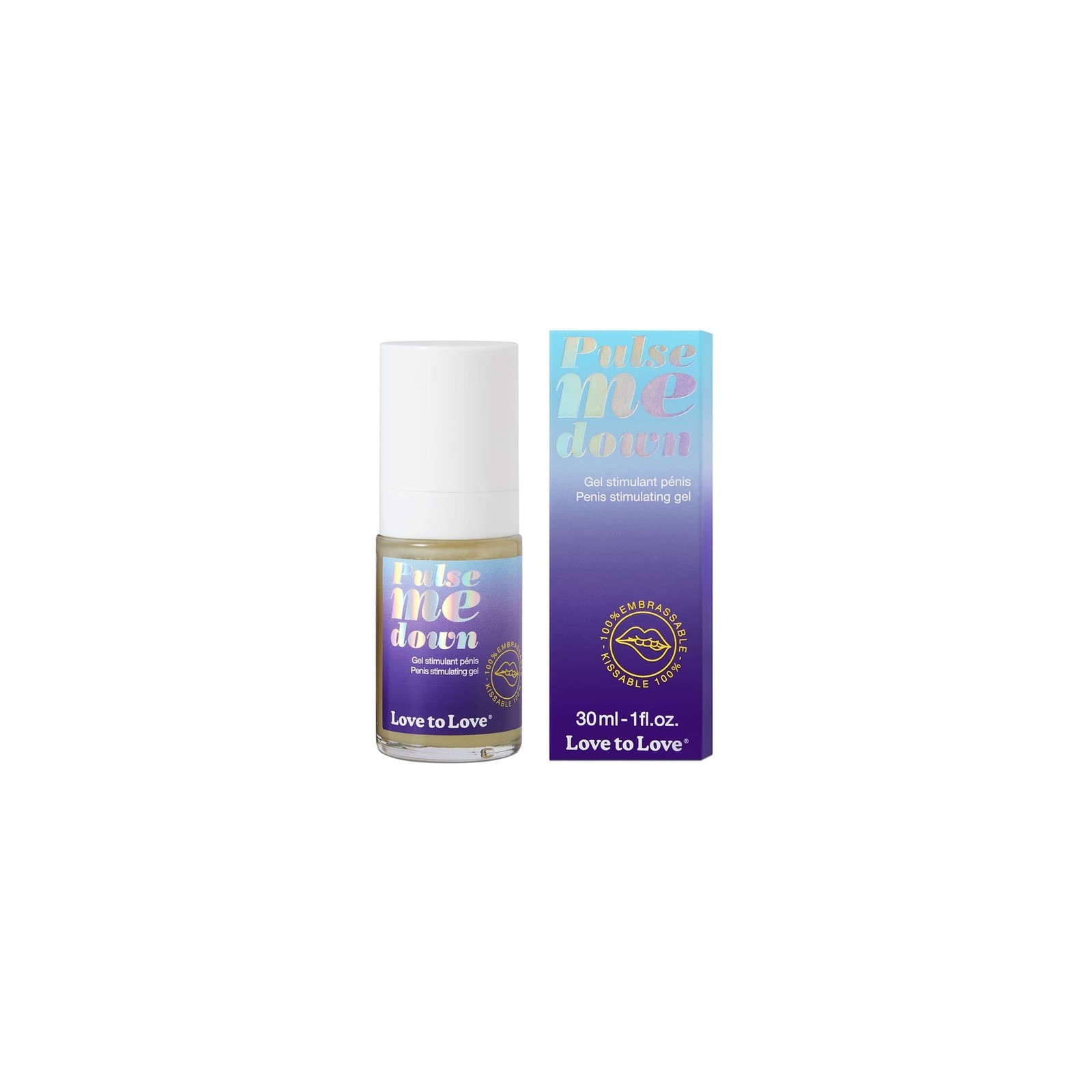 Love to Love Pulse Me Down Stimulating Gel 1 oz - Enhance Sensation