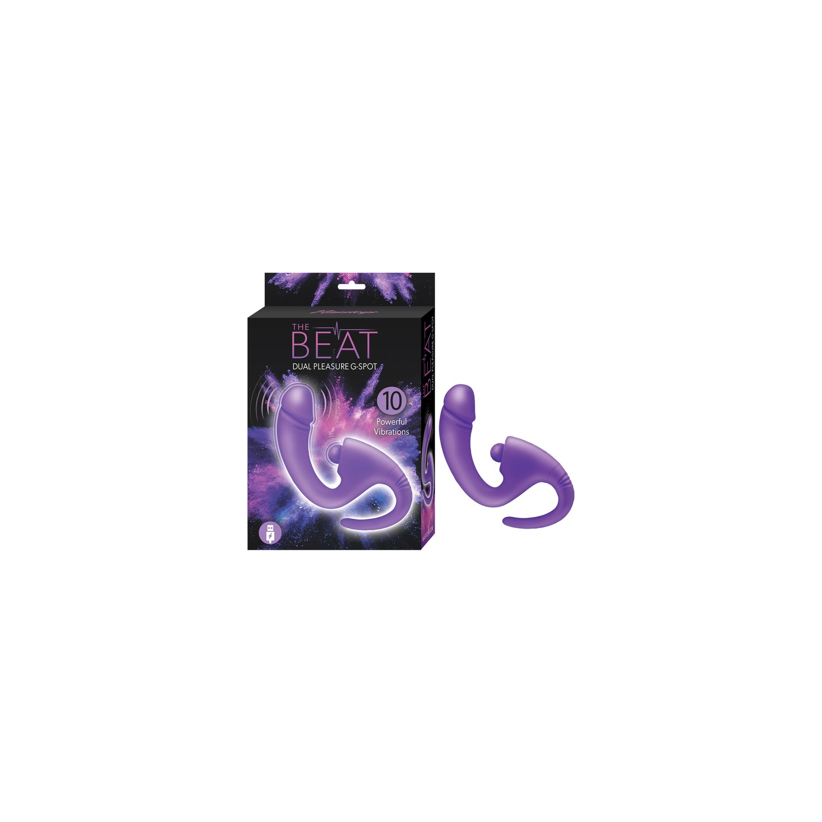 The Beat Dual Pleasure G-Spot Purple