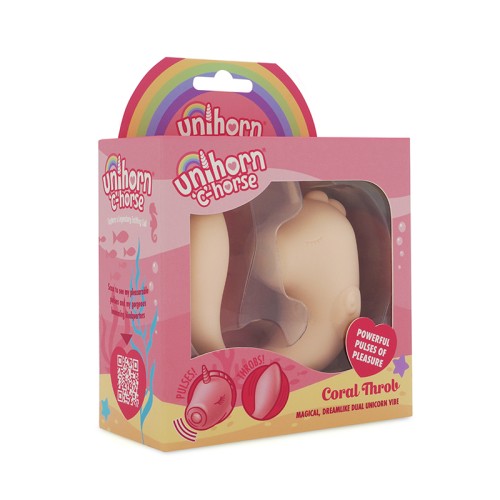 Unihorn C Horse Coral Throb - Pink/Peach